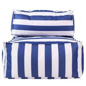 防水沙滩椅户外网红懒人沙发单人躺椅便携式 野营咖啡店音乐节沙发