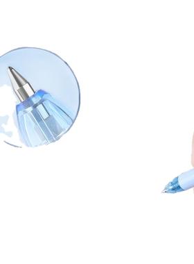 DS0201玩转时空舱双珠速干旋转中性笔高颜值黑色速干刷题笔