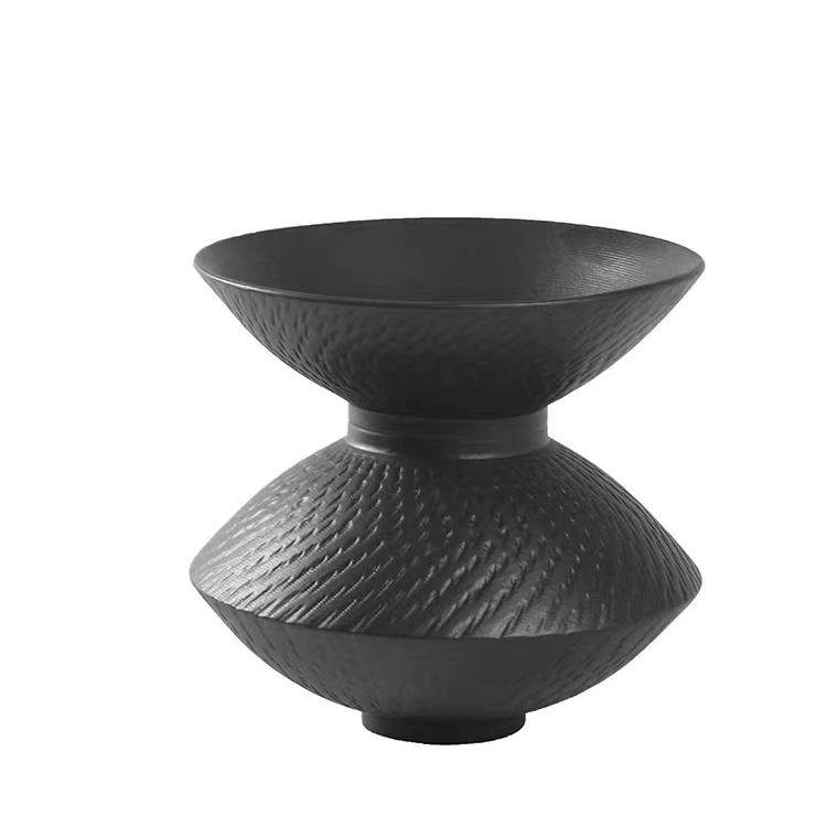 现代简约陶瓷花瓶跳刀款黑色10件套售楼处样板房民宿酒店家居摆件,橡塑材料及制品,工业陶瓷,淘宝优惠券,粉丝福利购,淘宝优惠卷