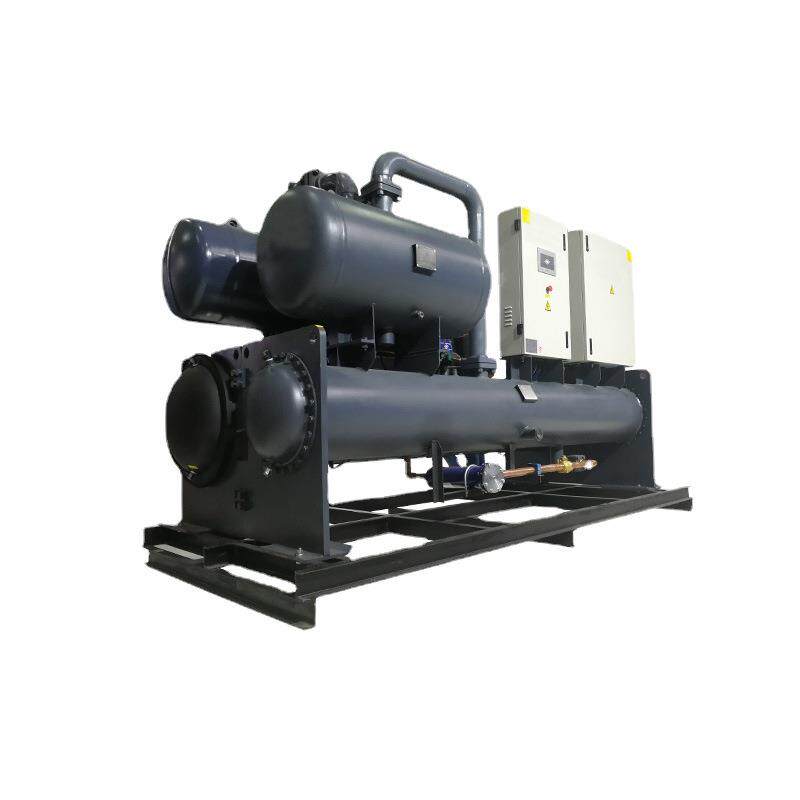 工厂地源热泵机组低温热回收型漩涡式水冷空调地源热泵一体机