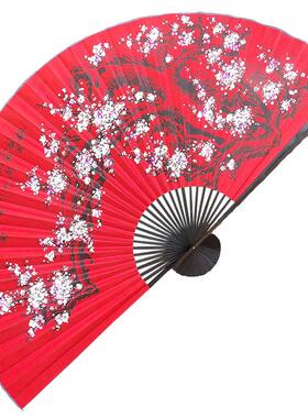 W5Z超大挂扇装饰折扇工扇艺画扇客厅房间F7MS8SJ9婚庆摄影道具舞