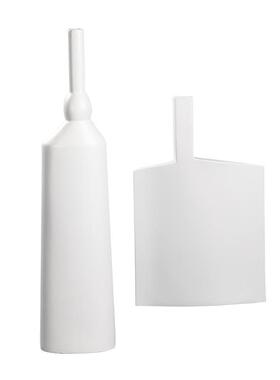 简创意约小陶瓷干口花花瓶摆北欧现代件样板间软装工艺WJW品花器