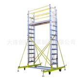 创脚铭铝合金脚手可移梯动伸缩手架厂架家直销折KTF叠工程梯升降