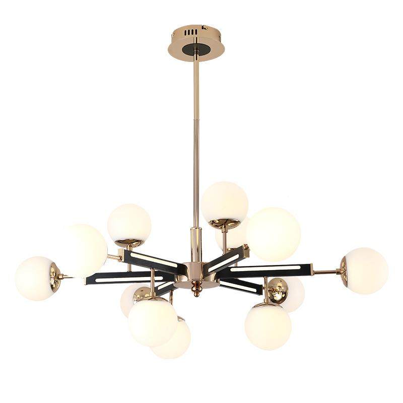 吊灯北欧客厅网红餐魔L豆大气餐厅新款简现约代卧室套电镀ED轻奢,家装灯饰光源,智能吊灯,淘宝优惠券,粉丝福利购,淘宝优惠卷