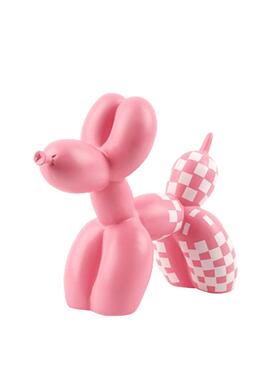 创意格子气球柜狗摆件家工居客办RDW3023公室厅酒柜电视桌面树脂