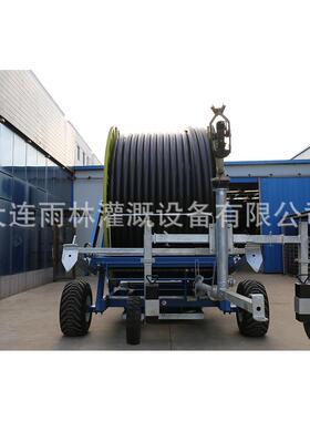 雨林厂家现货供应 大型卷盘式喷灌机浇灌机喷灌设备排灌机械