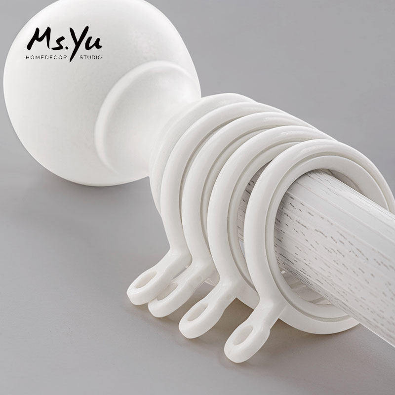 德裕窗帘a杆罗马杆 单杆双杆 锰钢合金 纳米消音 #喻小姐精选配件