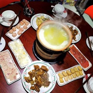 港式打边炉烧炭炉商用老式粗土砂锅碳炉火锅煲家用木炭小红泥炉子