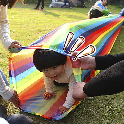 儿童阳光爬行隧道宝宝钻洞帐篷幼儿园感统训练器材隧道筒