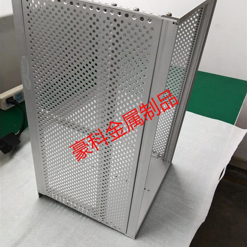 标准9英寸cci铝型材机箱定制2uuu5uu7uu定制含前后