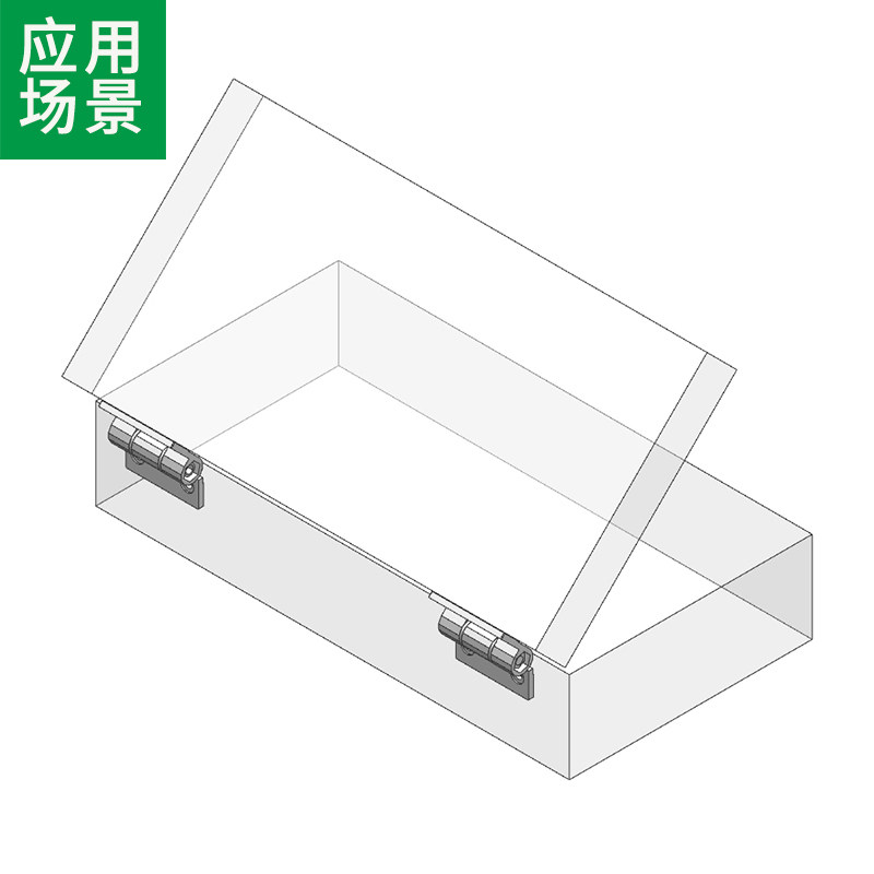 工具箱合页精密机械设备防尘五金重型折叠荷叶工业铰链电气柜电箱,基础建材,铰链,淘宝优惠券,粉丝福利购,淘宝优惠卷