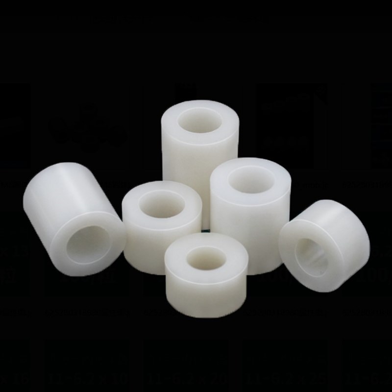 PC板隔离柱M空心直通柱M圆孔螺丝垫圈尼龙垫片塑料垫圈支撑柱