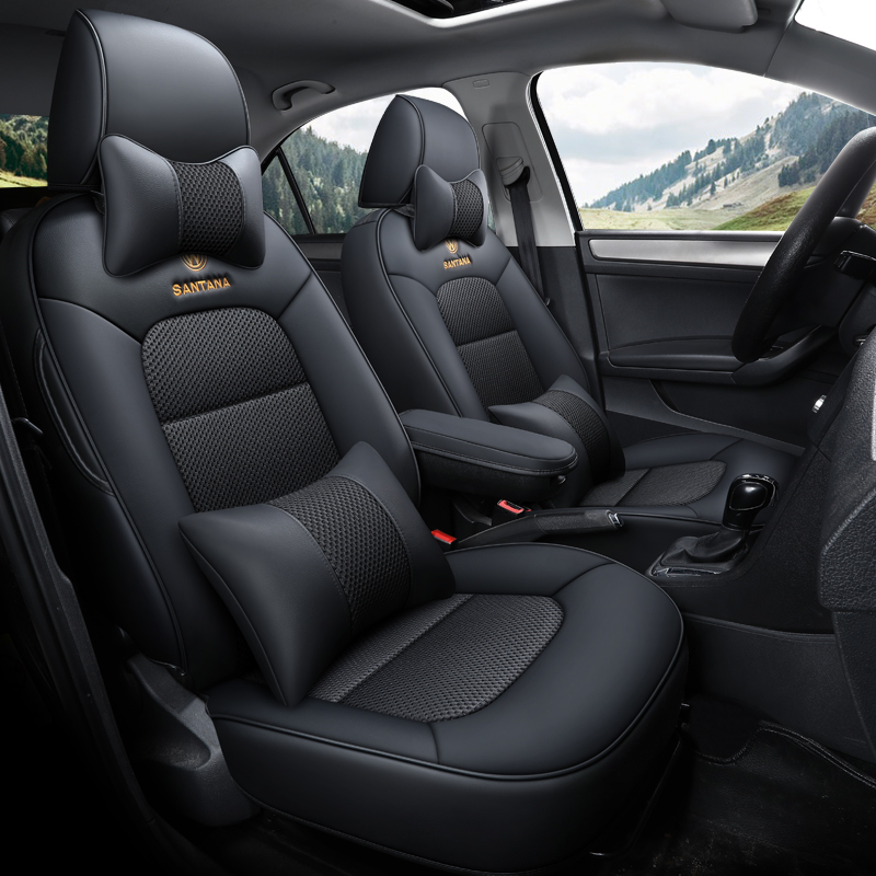 桑塔纳座专用全包座垫四季通用20-21款汽车坐垫新座椅大众