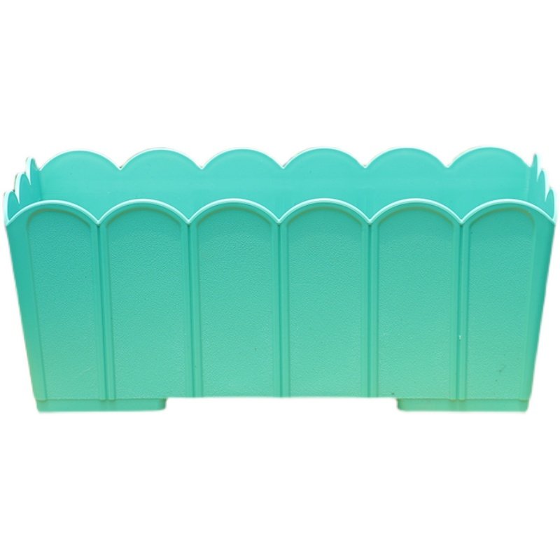 加厚栅栏塑料花瓣花盆 花箱花槽长条阳台种植箱 花园庭院种菜盆,鲜花速递/花卉仿真/绿植园艺,花盆,淘宝优惠券,粉丝福利购,淘宝优惠卷