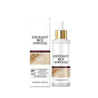 2025 Black and White Rice Peeling Ampoule 去角质安瓶