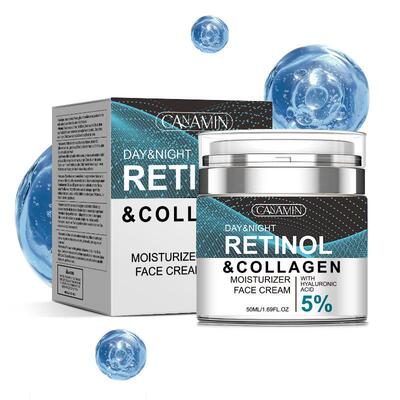 外贸爆款RETINOL&COLLAGEN FACIAL CREAM视黄醇护肤胶原蛋白