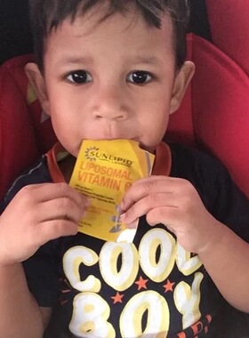 美国Sunlipid 儿童成人脂质体维生素C磷脂复合物30吸包1000mg