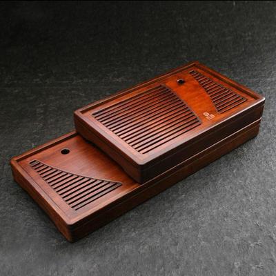 祥福碳化竹制茶盘 优逸茶盘大小号盛水排水功夫茶具茶盘茶台