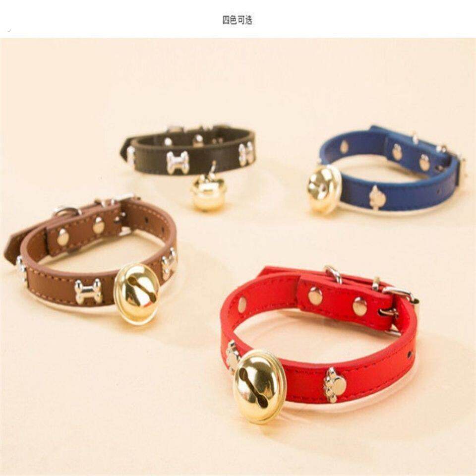 宠物铃铛项圈小狗颈圈小型脖圈犬狗狗项圈猫咪狗狗宠物用品通用