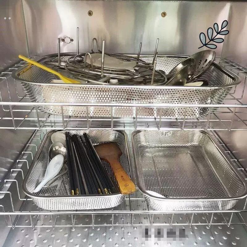 消毒柜内置托盘厨房放筷子盒勺子收纳盒里的架子筷子篮碗篮洗碗机