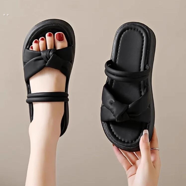 厚底两穿凉鞋女2025年新款夏季网红仙女风凉拖鞋配裙子罗马沙滩鞋