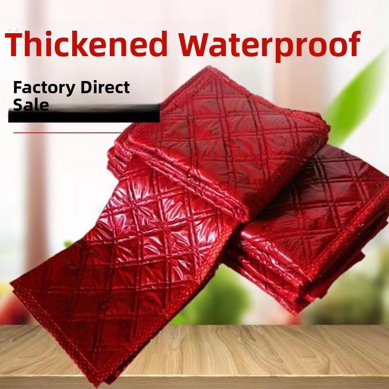 冬季防寒保暖棉门帘防水防风家用保温红色门帘加厚保温隔热门帘子