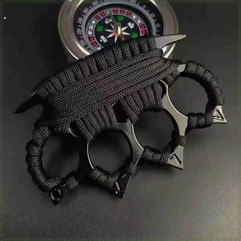 指虎合法防身武器手扣拳扣钥匙扣四指拳套手衣架戒指破窗防狼神器