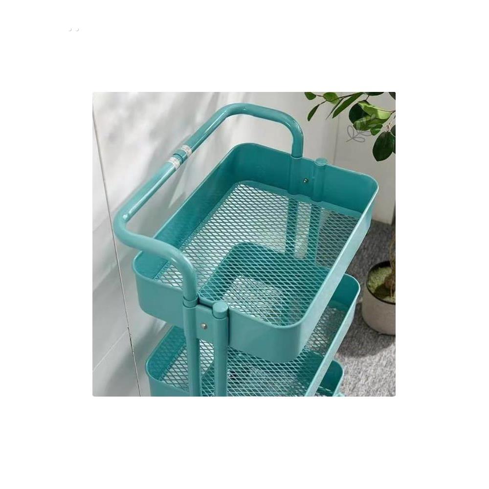 小推车置物架落地卫生间多层厨房移动零食蔬菜卧室床头收纳储物架