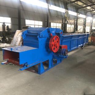 广州鼓式削片机多功能大型木材切片机园林移动柴油机树枝粉碎机