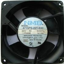 原装美蓓亚NMB4715PS-22T-B30AC220V120*120*38MM铝框交流风扇