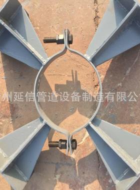 延信管道限位装置XZ2.245H合金材质XZ2双径向限位支座