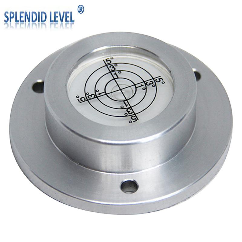 万向水平仪铝合金水平仪迷你小型水准泡法兰盘水准气泡吊车水准器