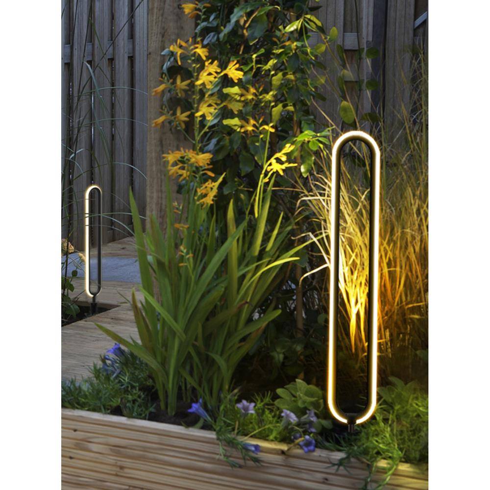 太阳能草坪灯花园别墅插式地灯户外庭院灯防水室外简约景观灯