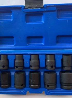 10件套气动短套筒组套1/2手动套筒短气动套筒六角