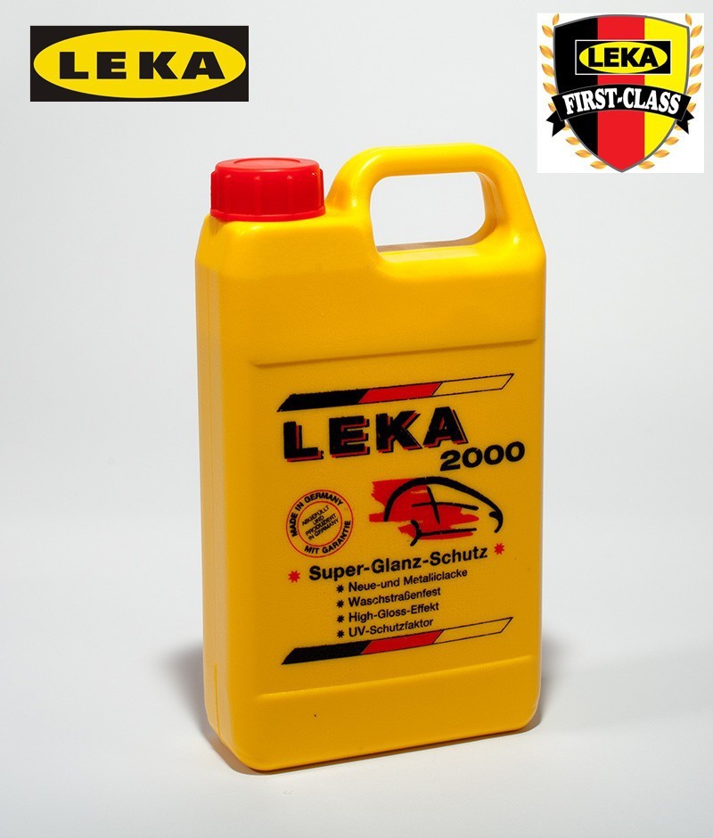 LEKA德国雷卡2000车体镀膜液体蜡洁亮车宝上光清洁划痕无水洗车