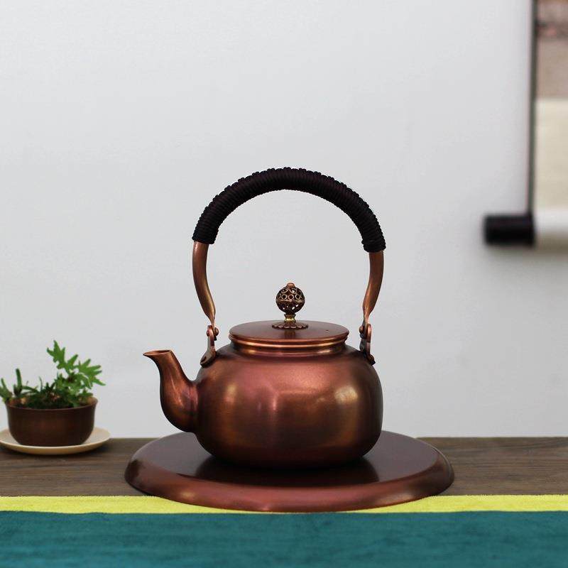 迷你纯紫铜提梁小壶手工茶道煮茶壶小容量泡茶急需紫铜壶,电子/电工,接线端子,淘宝优惠券,粉丝福利购,淘宝优惠卷