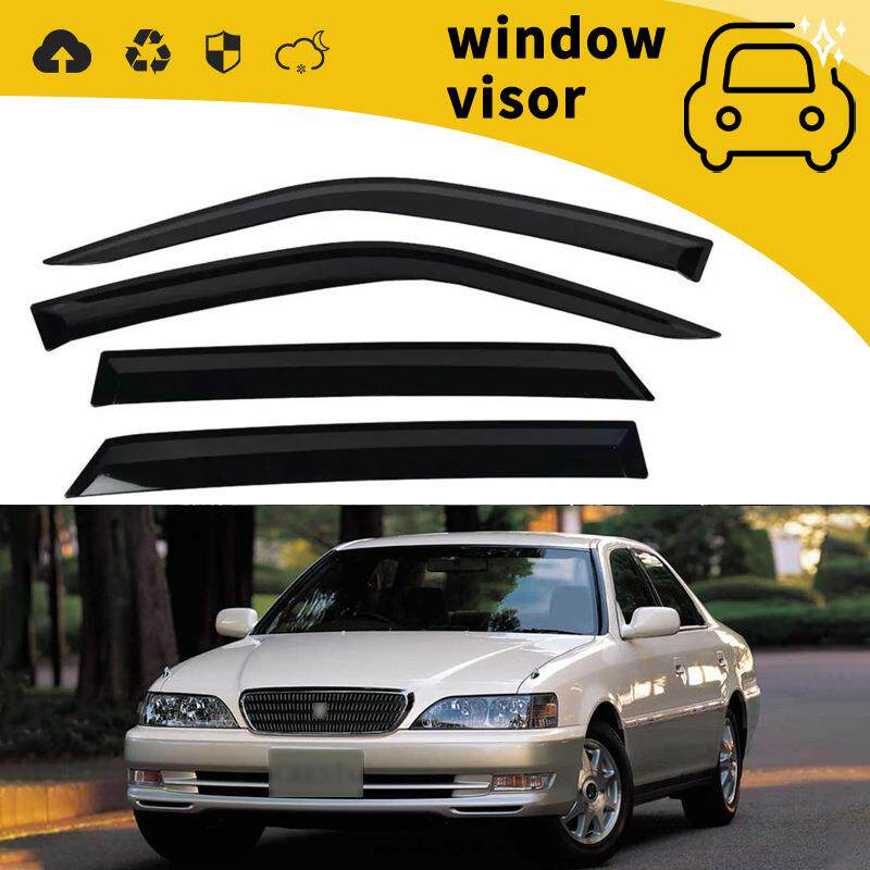 适用于1991-2000丰田可列斯特GX90GX100车门晴雨挡车窗雨眉改装饰