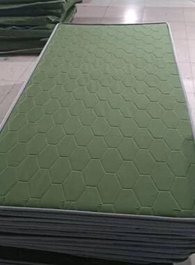 宿舍90公分硬床垫子军绿色床垫进出口床垫椰棕垫子