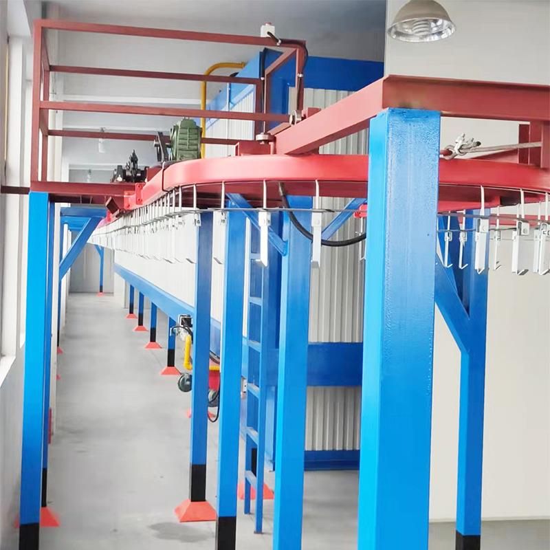 自动喷漆设备智能门锁门把手喷漆设备喷漆流水线自动化涂装生产线