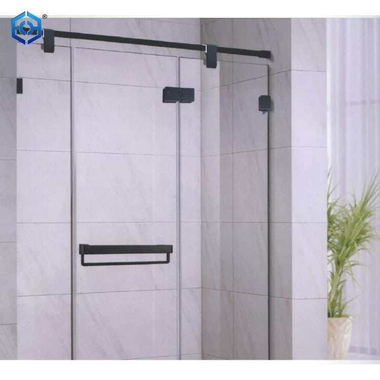 淋浴房隔断干湿分离隔断洗澡房淋浴房家用浴室推拉玻璃移门一字型