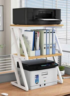 打印机置物架落地多层多功能储物架铁艺客厅办公室靠墙收纳架层架