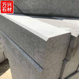 供应廉江芝麻白芝麻灰路牙石立石整石销售花岗岩立石整石