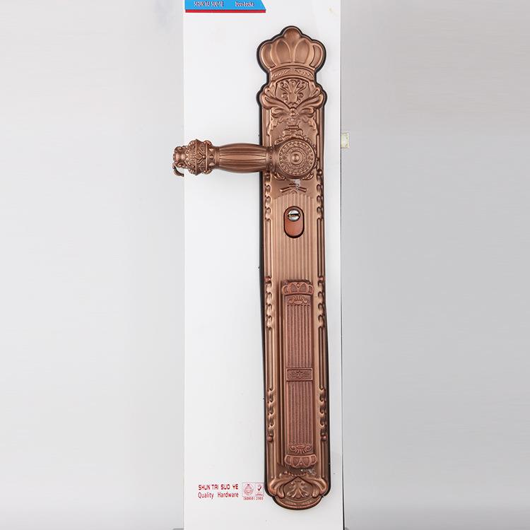 门锁欧式室内木门锁具卧室复古防盗门机械锁可定