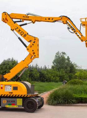 现货曲臂车8米至24米路灯检修车间高空作业平台曲臂升降平台