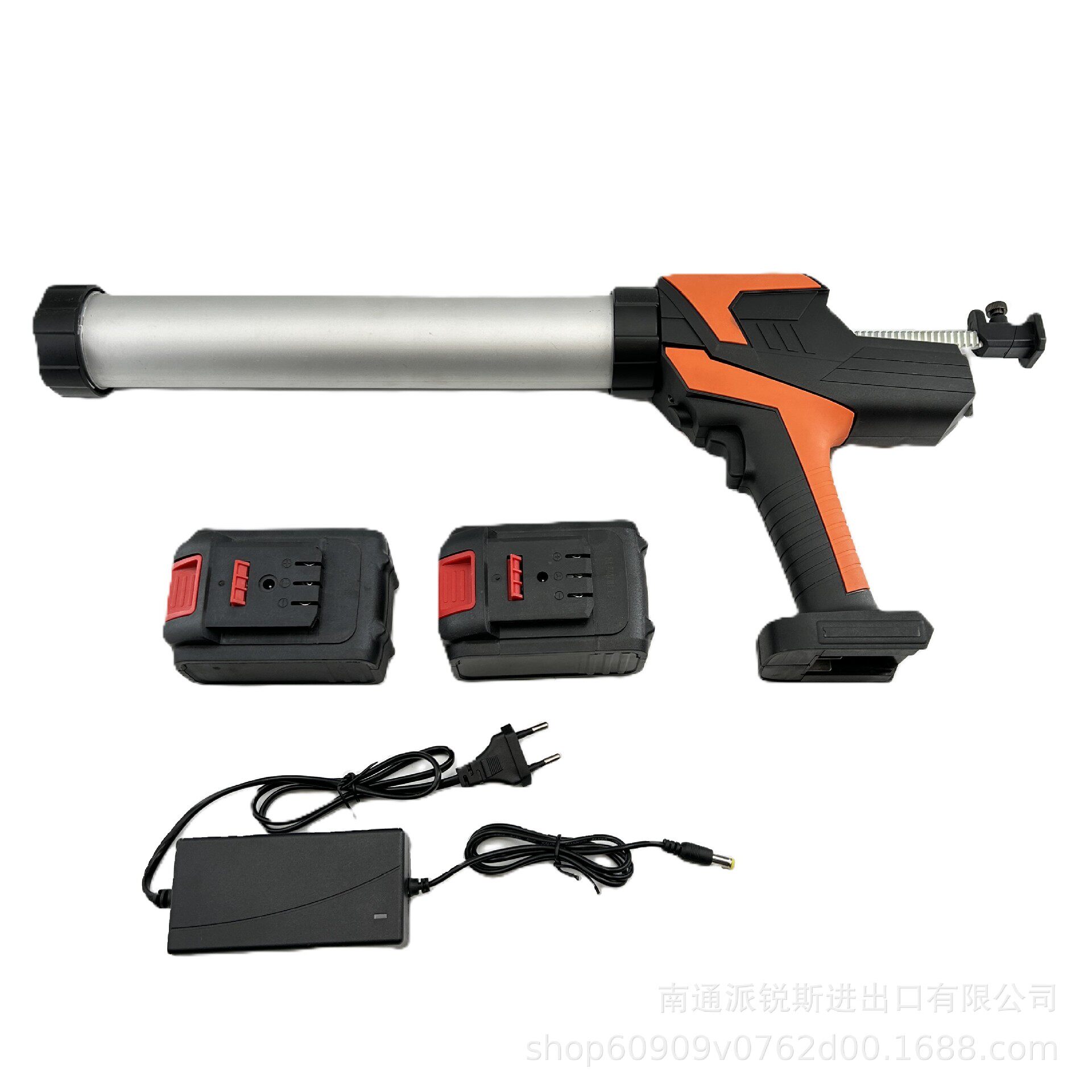 新款电动胶枪全自动玻璃胶抢美缝软胶结构胶电动锂电两用打胶枪