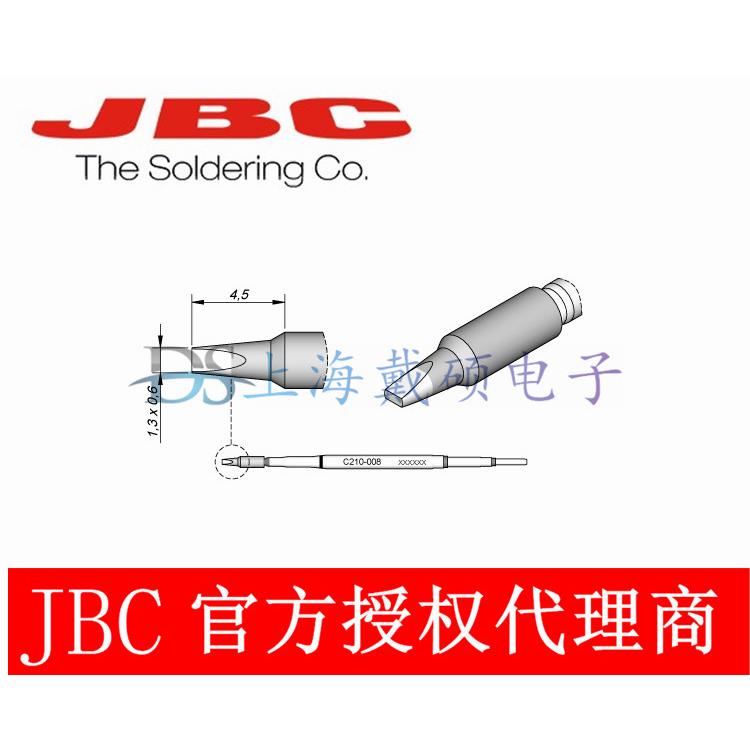 西班牙JBCC210008凿形烙铁头1,3x0,6C210-008