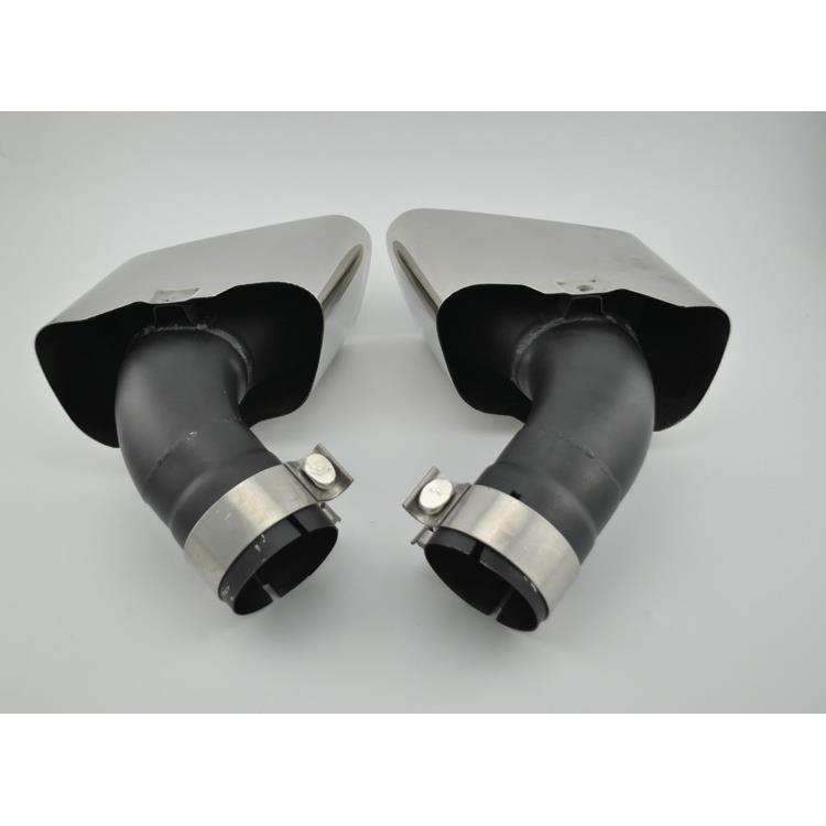 专用于宝马X5改装方形尾罩尾喉尾咀不锈钢尾嘴X5改M款尾喉消声器