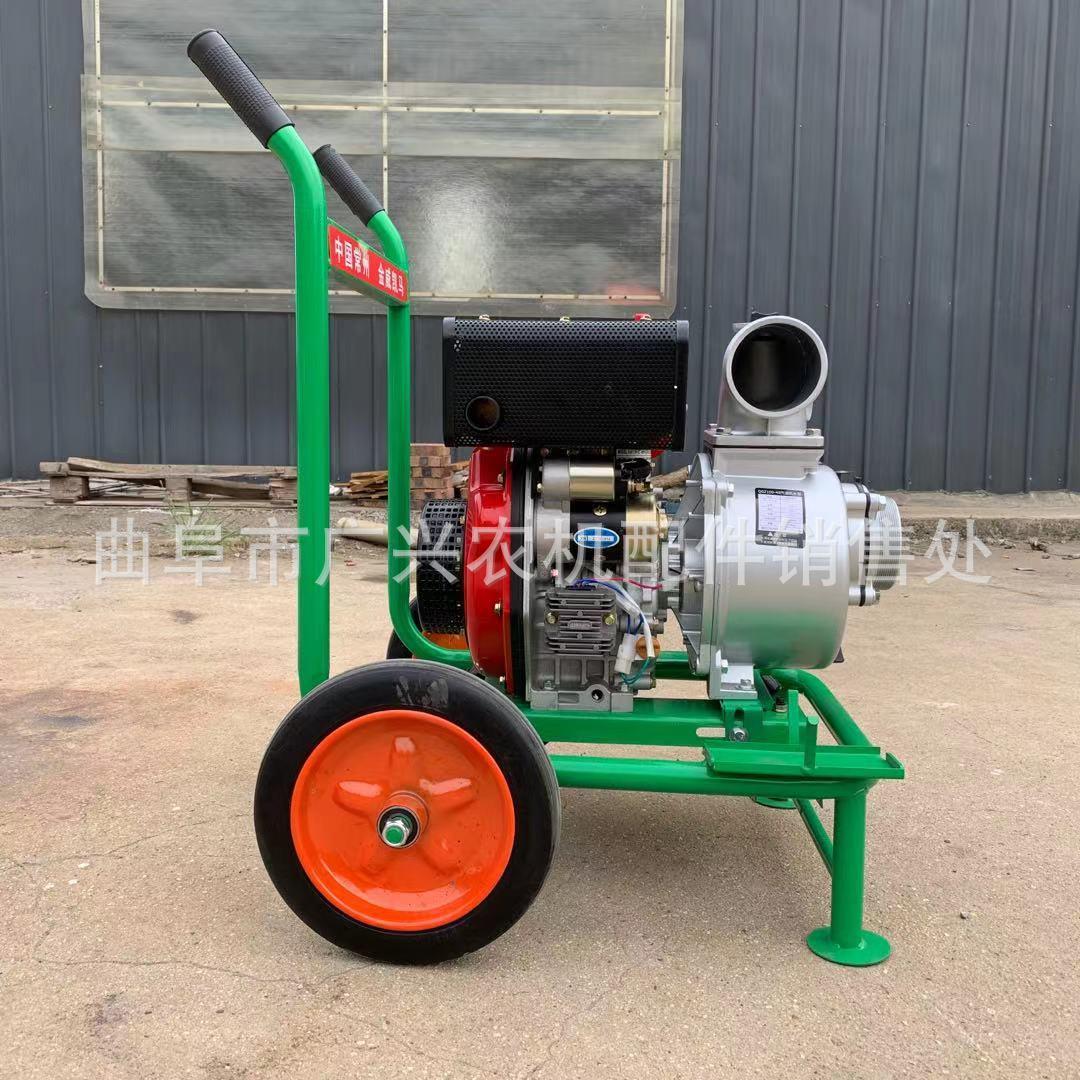 汽油3寸电启动抽水泵 防汛抗旱自吸泵 农业生产混流泵