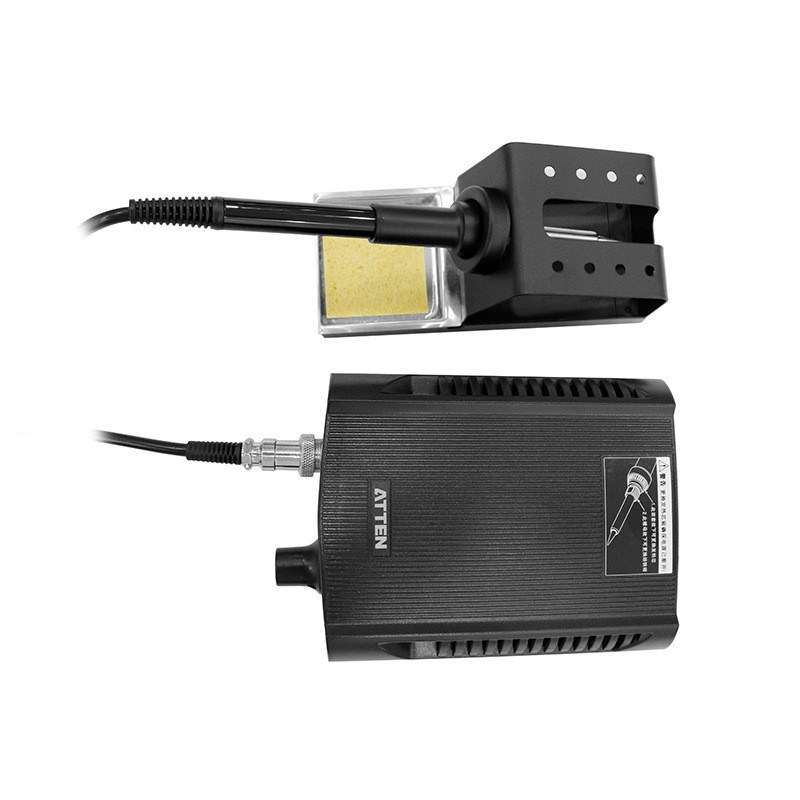 安泰信电烙铁AT7AT8旋钮式调温65W电焊台AT6bAT7升级代替