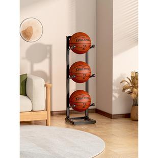 分层球架 篮球收纳架家用室内简易球类多层置物架放儿童足球排球